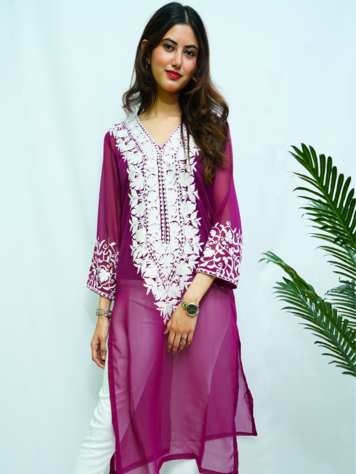 Pyaari Violet Kurti