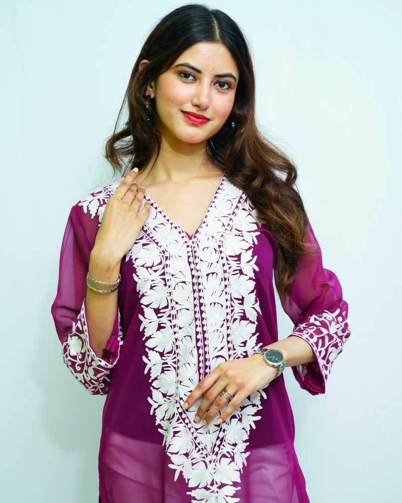 Pyaari Violet Kurti