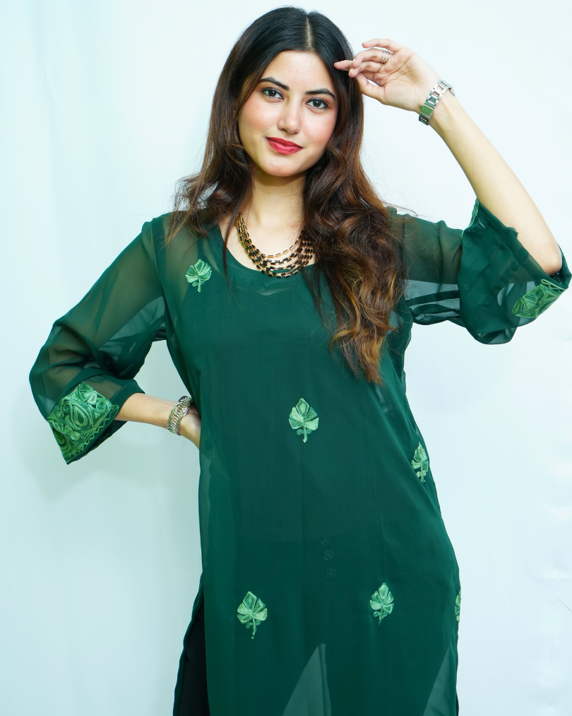 Meher Daily Wear Embroidered Kurti